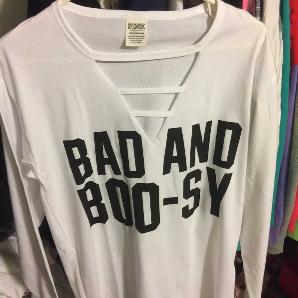 Halloween pink long sleeve tee